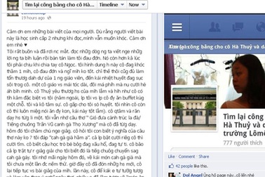 “Cô Thủy quan tâm và răn dạy học sinh từng ly một”