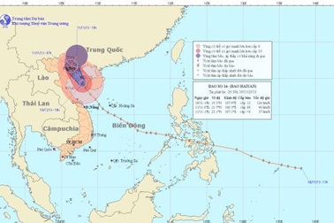 Bão Haiyan áp sát ven biển miền Bắc