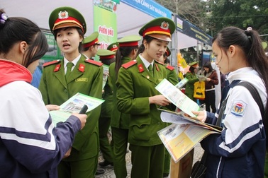 Cách điều chỉnh nguyện vọng đăng ký xét tuyển ở khối trường công an