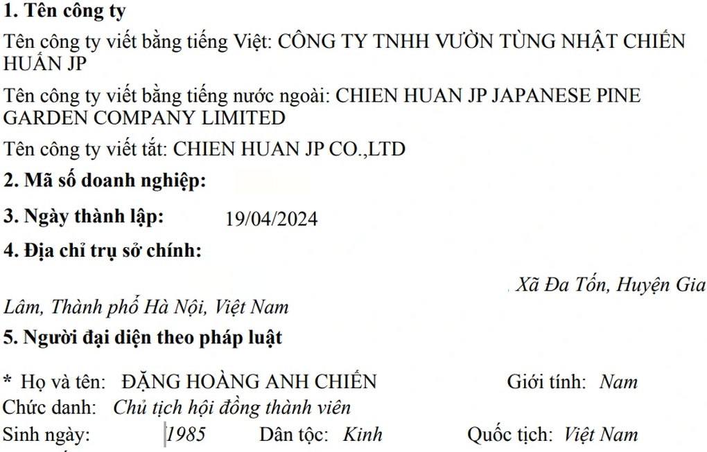 Lộ vốn góp của Huấn Hoa Hồng tại công ty bán cây cảnh giá trăm triệu đồng - 1