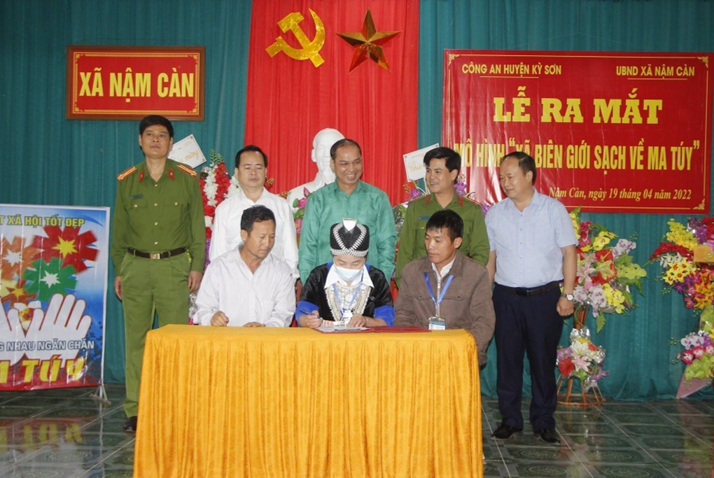 26/27 xã biên giới sạch về ma túy - 2 26/27 xã biên giới sạch về ma túy - 2