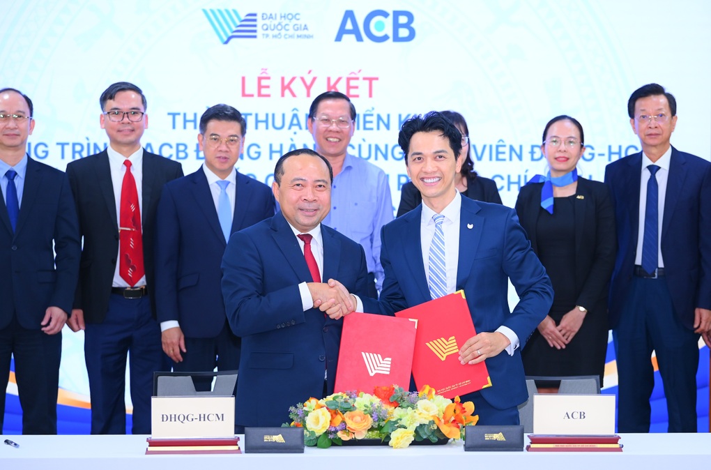 ACB phối hợp Đại học quốc gia TPHCM triển khai chương trình đồng hành cùng sinh viên - 1 ACB phối hợp Đại học quốc gia TPHCM triển khai chương trình đồng hành cùng sinh viên - 1