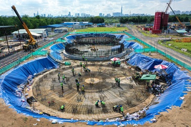 Hình hài nhà máy xử lý nước thải lớn nhất Đông Nam Á tại TPHCM