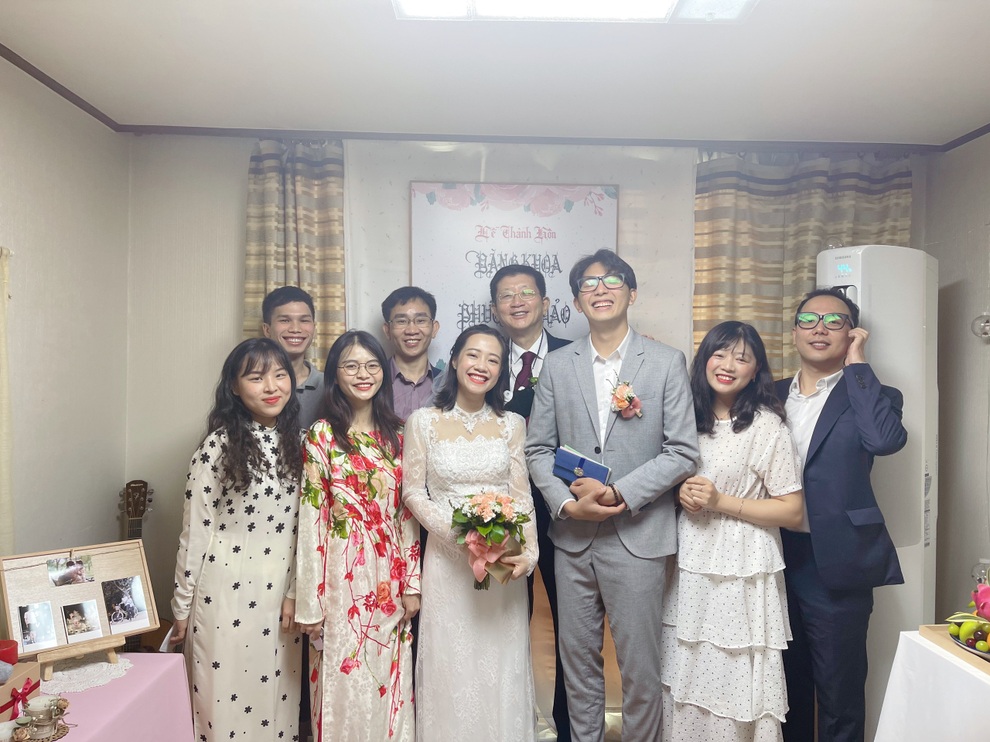 Đám cưới đặc biệt trong mùa dịch của cặp đôi 9x người Việt ở xứ Hàn - 1 Đám cưới đặc biệt trong mùa dịch của cặp đôi 9x người Việt ở xứ Hàn - 1