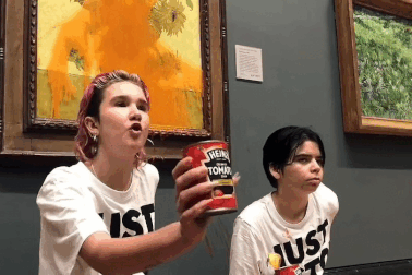 Siêu phẩm hội họa bị hắt bẩn: Bảo vệ môi trường hay là... rối loạn tâm lý?