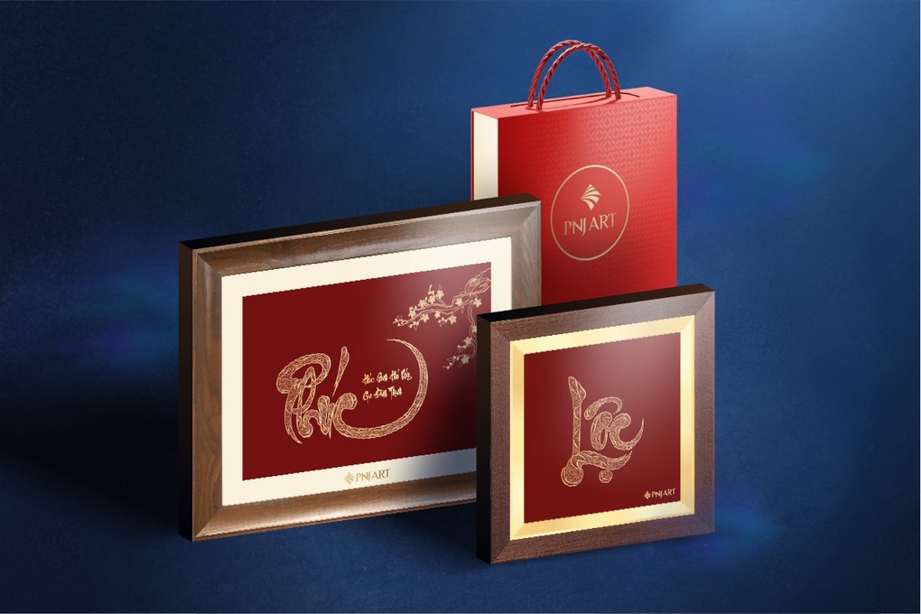 Bộ sưu tập tranh Lời vàng ý ngọc của PNJArt: Món quà thư pháp nghệ thuật - 3 Bộ sưu tập tranh Lời vàng ý ngọc của PNJArt: Món quà thư pháp nghệ thuật - 3