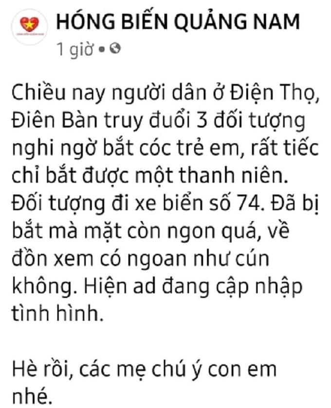 Giúp bé gái đứng khóc bên đường, người đàn ông bị hiểu lầm bắt có trẻ em - Ảnh 2.