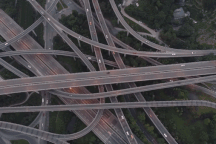 Chóng mặt với "ma trận" nút giao thông 20 làn xe như lạc vào mê cung