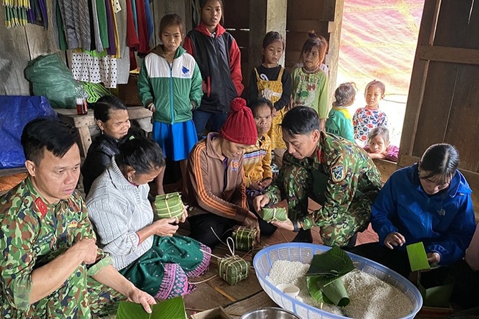 Tết nơi biên cương của những người lính mang quân hàm xanh - 3