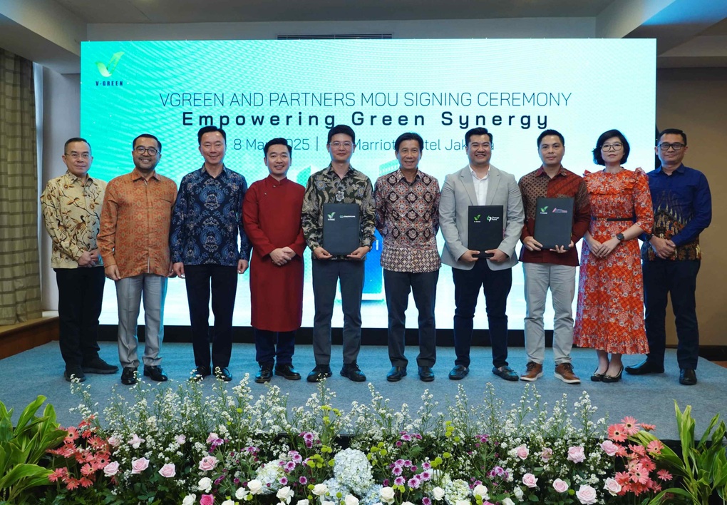 V-GREEN triển khai 63.000 cổng sạc VinFast tại Indonesia - 1 V-GREEN triển khai 63.000 cổng sạc VinFast tại Indonesia - 1