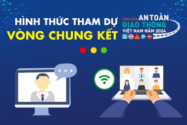 Hình thức thi vòng chung kết Sáng kiến An toàn giao thông Việt Nam 2024