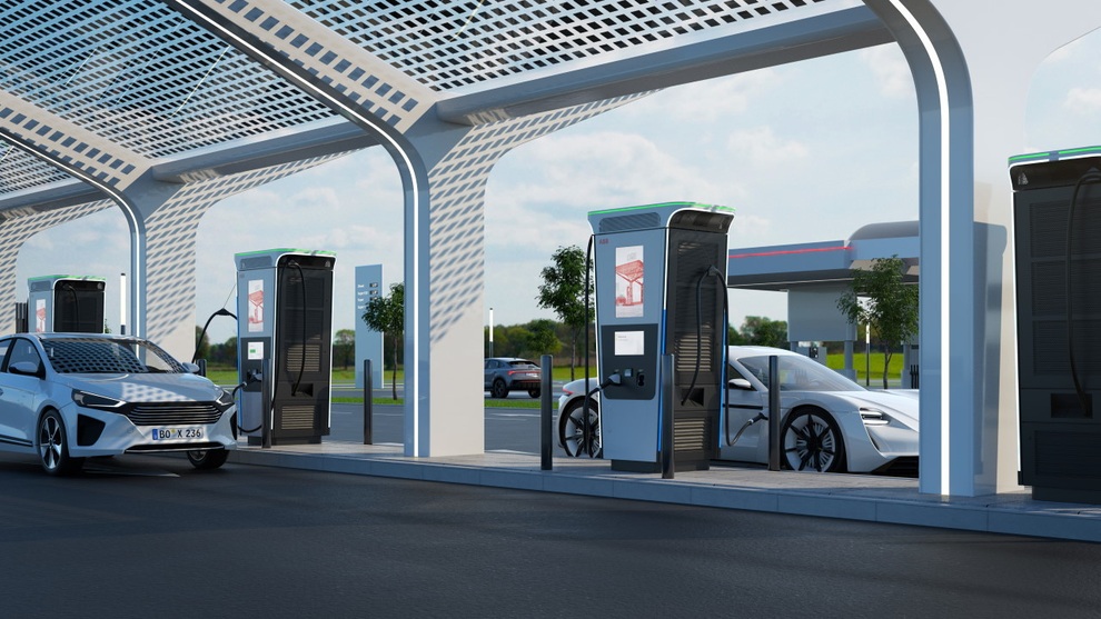 Terra 360 có khả năng sạc cùng lúc cho 4 xe, với công suất lớn giúp rút ngắn thời gian sạc. Terra 360 có khả năng sạc cùng lúc cho 4 xe, với công suất lớn giúp rút ngắn thời gian sạc.