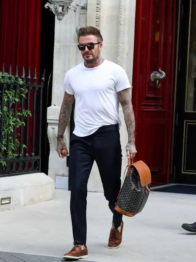 David Beckham thích xuống phố với túi hàng hiệu cỡ khủng, có giá đắt đỏ - 7 David Beckham thích xuống phố với túi hàng hiệu cỡ khủng, có giá đắt đỏ - 7