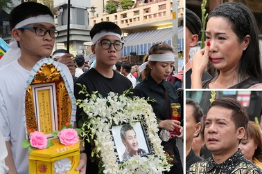 Phương Thanh, Minh Nhí, Trịnh Kim Chi… nghẹn ngào tiễn biệt nghệ sĩ Anh Vũ