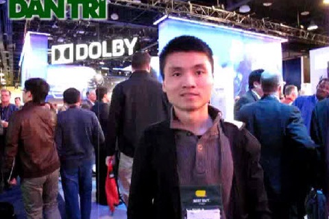 Video không khí tại trung tâm triển lãm CES 2011 từ Las Vegas