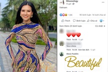 Trước Chung kết Hoa hậu Trái Đất, Thái Thị Hoa ấn tượng Trang phục dạ hội