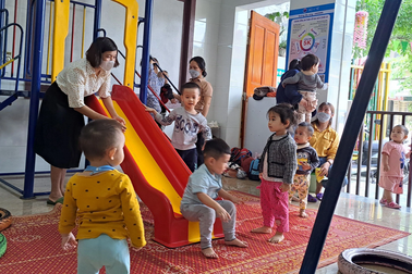 Công nhân mơ nhà gửi trẻ