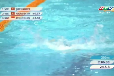 Trần Hưng Nguyên giành HCV 400m hỗn hợp
