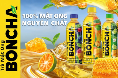 Trà mật ong Boncha thanh mát khác biệt cho giới trẻ
