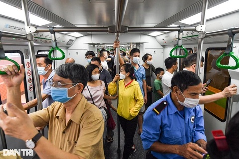 Bất ngờ về số lượng hành khách đi tàu Cát Linh - Hà Đông