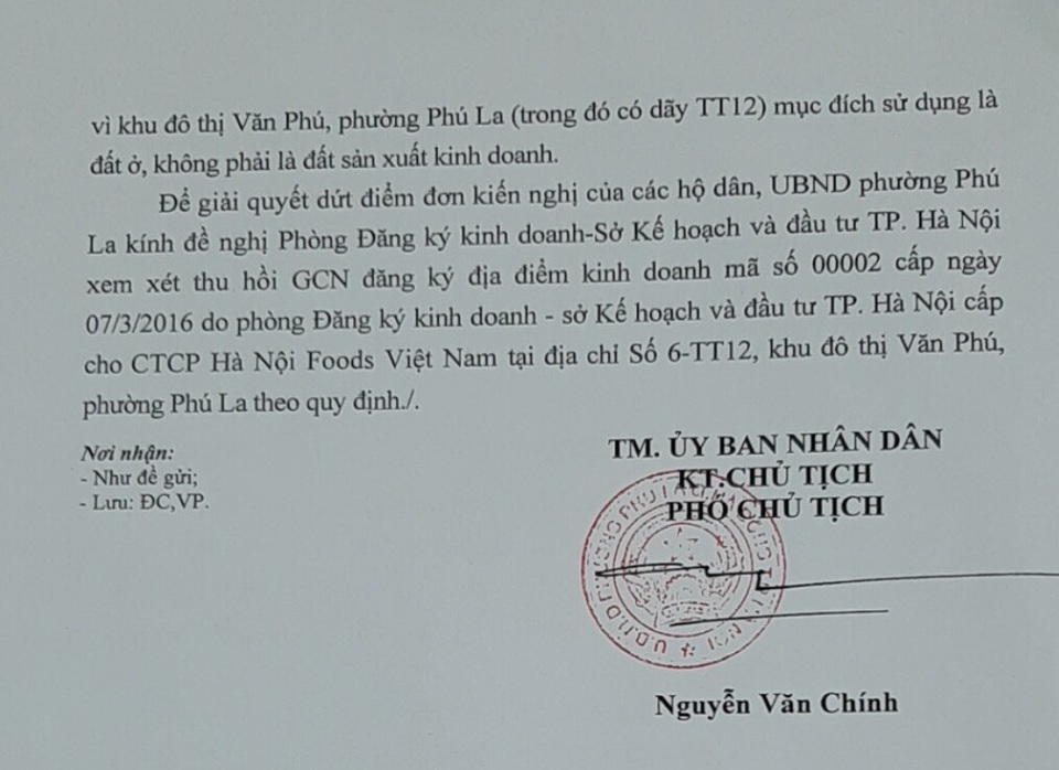 Hà Nội: Chính quyền phẫn nộ với doanh nghiệp “hành” dân khốn khổ - 4 Hà Nội: Chính quyền phẫn nộ với doanh nghiệp “hành” dân khốn khổ - 4