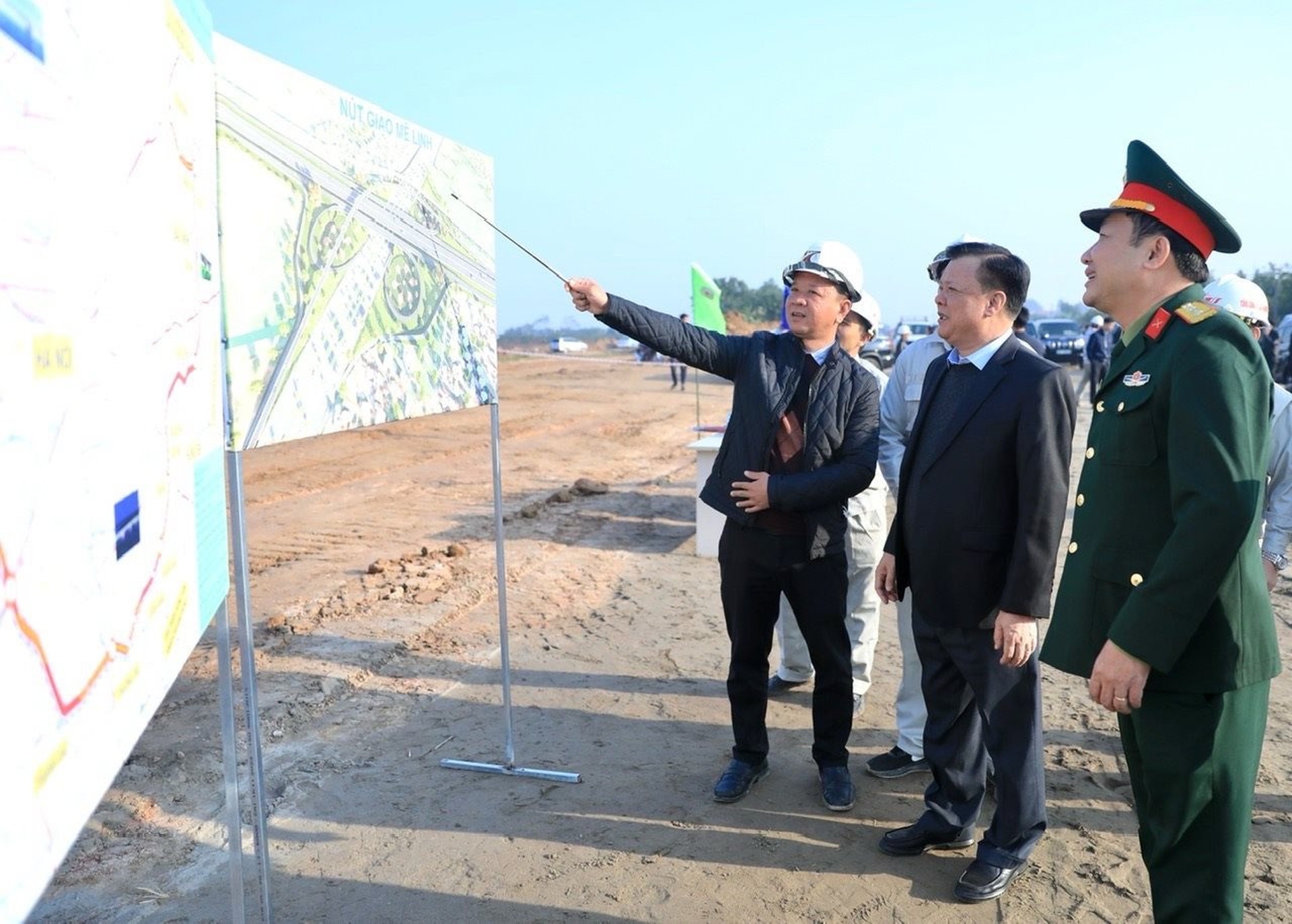 Vành đai 4 Hà Nội thành hình sau 6 tháng thi công - 19 Vành đai 4 Hà Nội thành hình sau 6 tháng thi công - 19