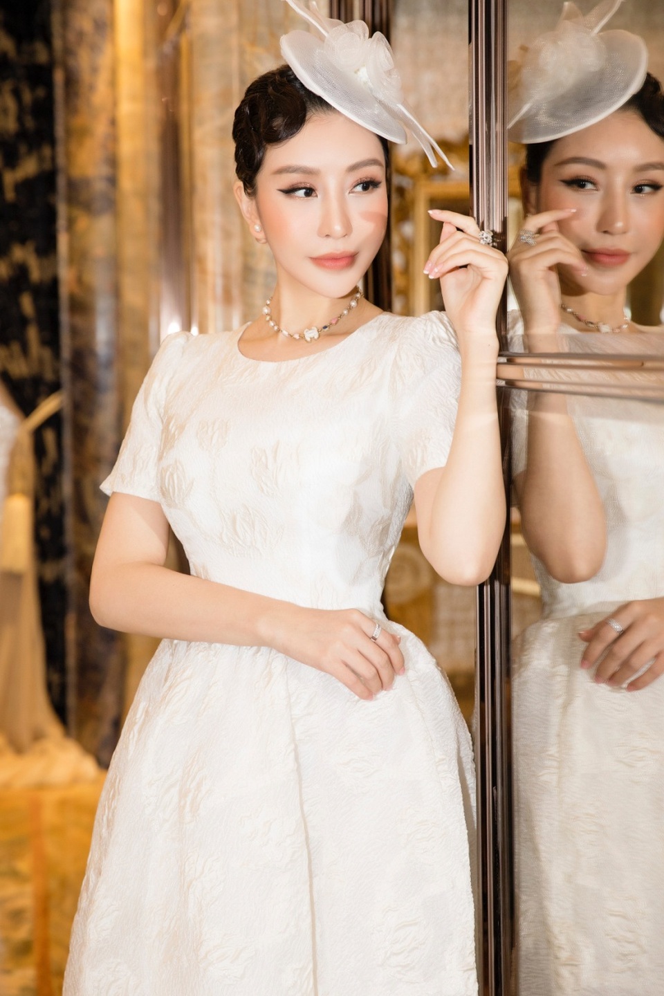 Hoa hậu Lam Cúc rạng ngời dự show thời trang - 3 Hoa hậu Lam Cúc rạng ngời dự show thời trang - 3