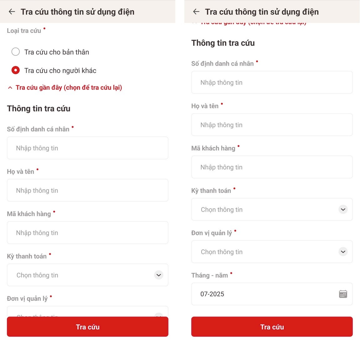 Cách tra cứu chỉ số tiêu thụ và tiền điện hàng tháng bằng ứng dụng VNeID - 4 Cách tra cứu chỉ số tiêu thụ và tiền điện hàng tháng bằng ứng dụng VNeID - 4