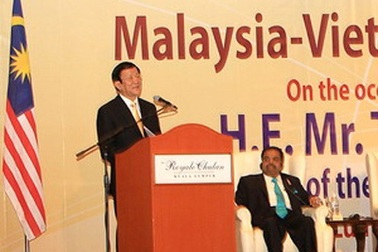 Chủ tịch nước dự diễn đàn DN Việt Nam - Malaysia