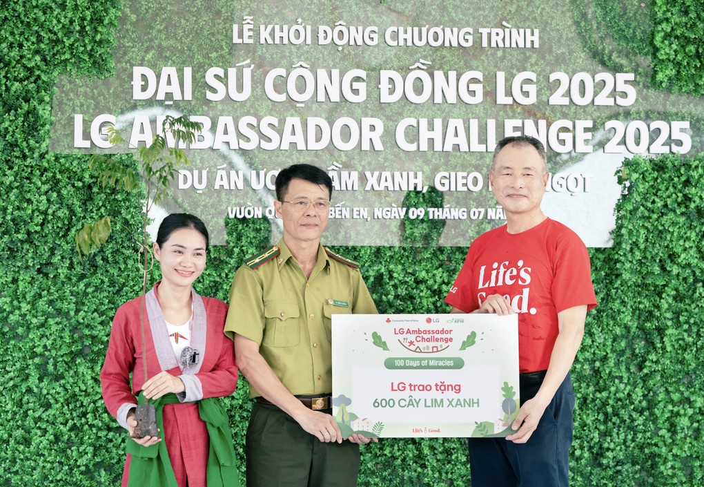 Cùng đại sứ cộng đồng LG hồi sinh rừng xanh, gieo mật ngọt lành - 3 Cùng đại sứ cộng đồng LG hồi sinh rừng xanh, gieo mật ngọt lành - 3