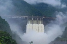 Thông tin mới nhất về lưu lượng lũ về hồ thủy điện Bản Vẽ