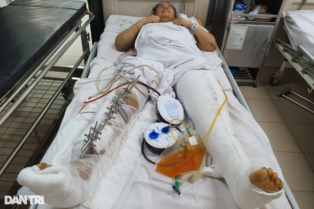 Nghiệt ngã số phận người phụ nữ bị tường gạch đổ đè lên người - 6 Nghiệt ngã số phận người phụ nữ bị tường gạch đổ đè lên người - 6