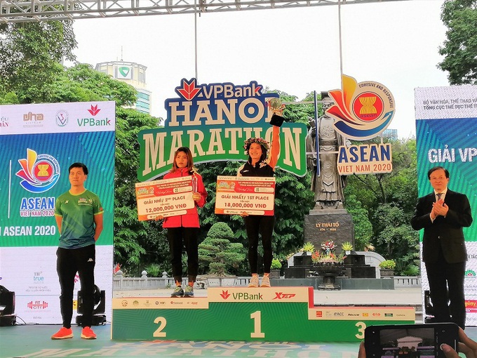 Nhiều chân chạy đột phá thành tích tại VPBank Hanoi Marathon ASEAN 2020 - Ảnh 2.