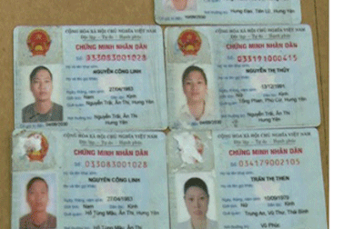 Phá đường dây làm giả CMND liên tỉnh, thu giữ cả súng đạn