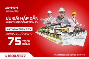 Viettel Construction tung nhiều ưu đãi hấp dẫn mừng sinh nhật 29 tuổi