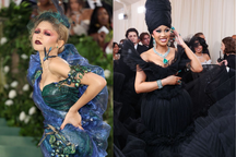 Zendaya thay hai bộ váy, Cardi B cần 8 người khiêng đồ ở Met Gala 2024