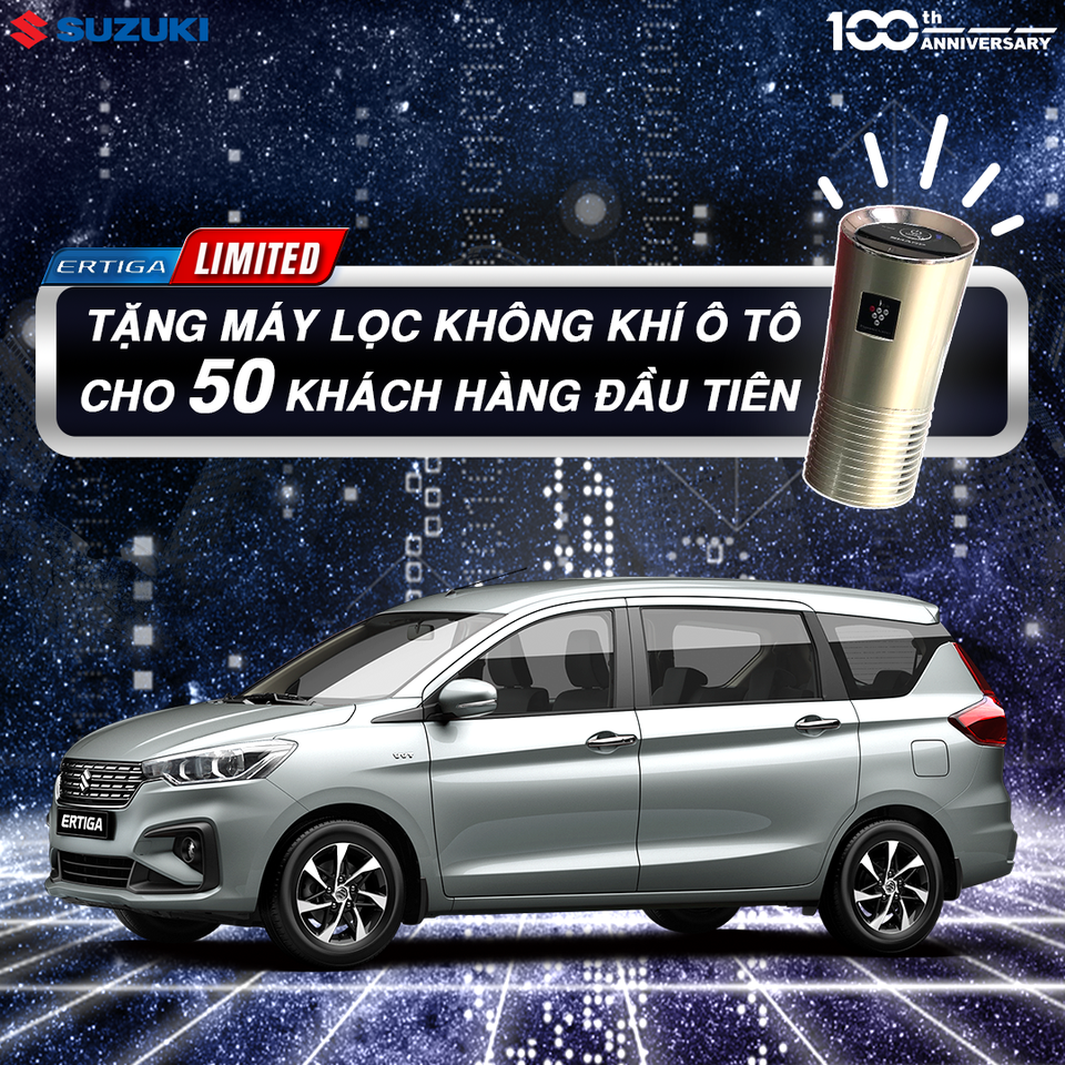 Phòng ngừa virus cùng Ertiga Limited, nhận ngay quà tặng giới hạn từ Suzuki - 1 Phòng ngừa virus cùng Ertiga Limited, nhận ngay quà tặng giới hạn từ Suzuki - 1