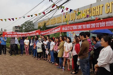 Dự án Bright City: Chủ đầu tư “dọa” thanh lý hợp đồng, cư dân tuyệt vọng, kêu cứu