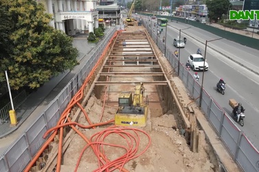 Đẩy nhanh tiến độ xây dựng hầm chui 700 tỷ đồng ở Hà Nội sau kỳ nghỉ Tết