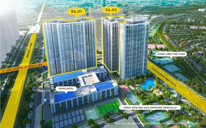 Ra mắt tòa S4.01 phân khu Sapphire Parkville - tâm điểm ánh sáng của Vinhomes Smart City - Ảnh 1.