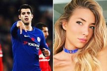 Ghi bàn vào lưới MU, Morata lập tức được vợ yêu “tỏ tình”