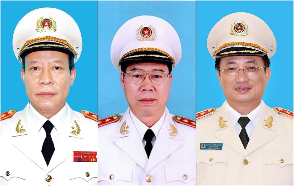 Ba Thứ trưởng Bộ Công an nghỉ hưu từ 1/6 - 1 Ba Thứ trưởng Bộ Công an nghỉ hưu từ 1/6 - 1