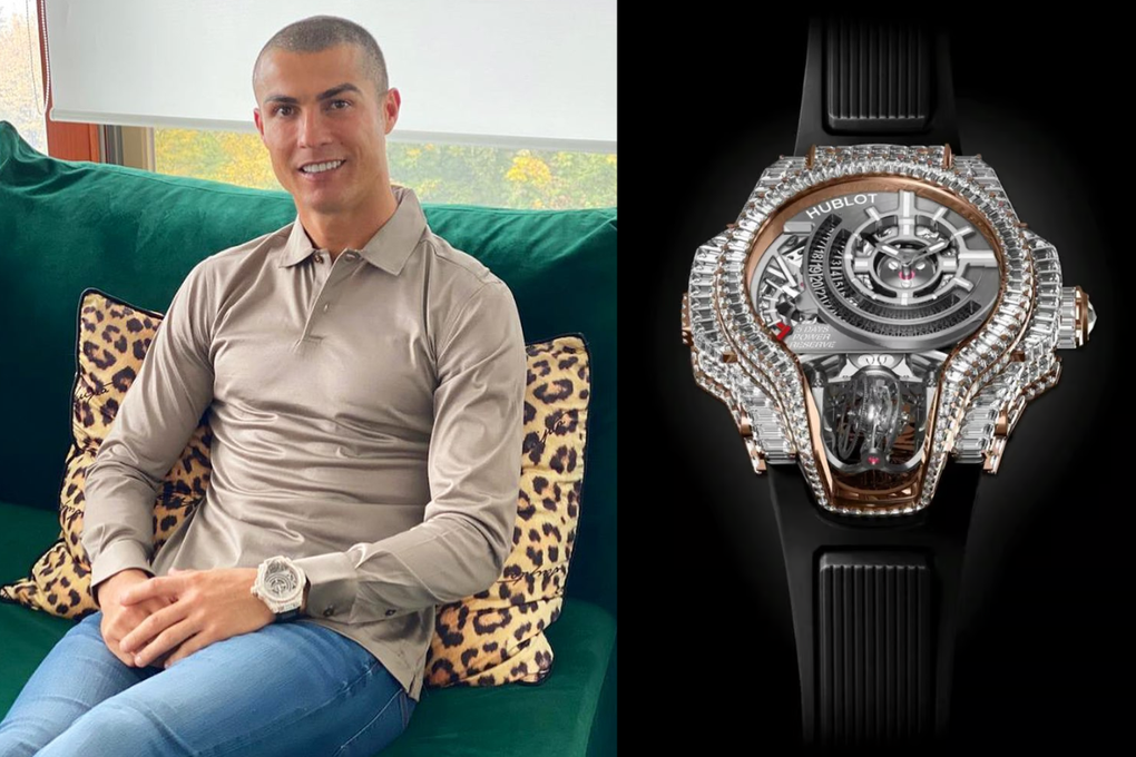 Bóc giá bộ sưu tập đồng hồ tiền tỷ, nạm kim cương của Cristiano Ronaldo