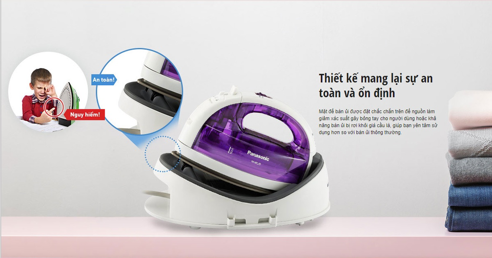 Bàn ủi không dây: Công nghệ thay đổi cuộc sống phụ nữ Việt - 2 Bàn ủi không dây: Công nghệ thay đổi cuộc sống phụ nữ Việt - 2