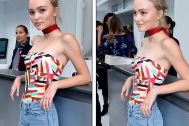 Con gái "cướp biển" Johnny Depp quá xinh đẹp tại show Chanel