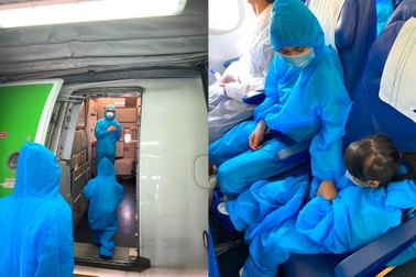 Hơn 380 công dân về quê trên chuyến bay đặc biệt