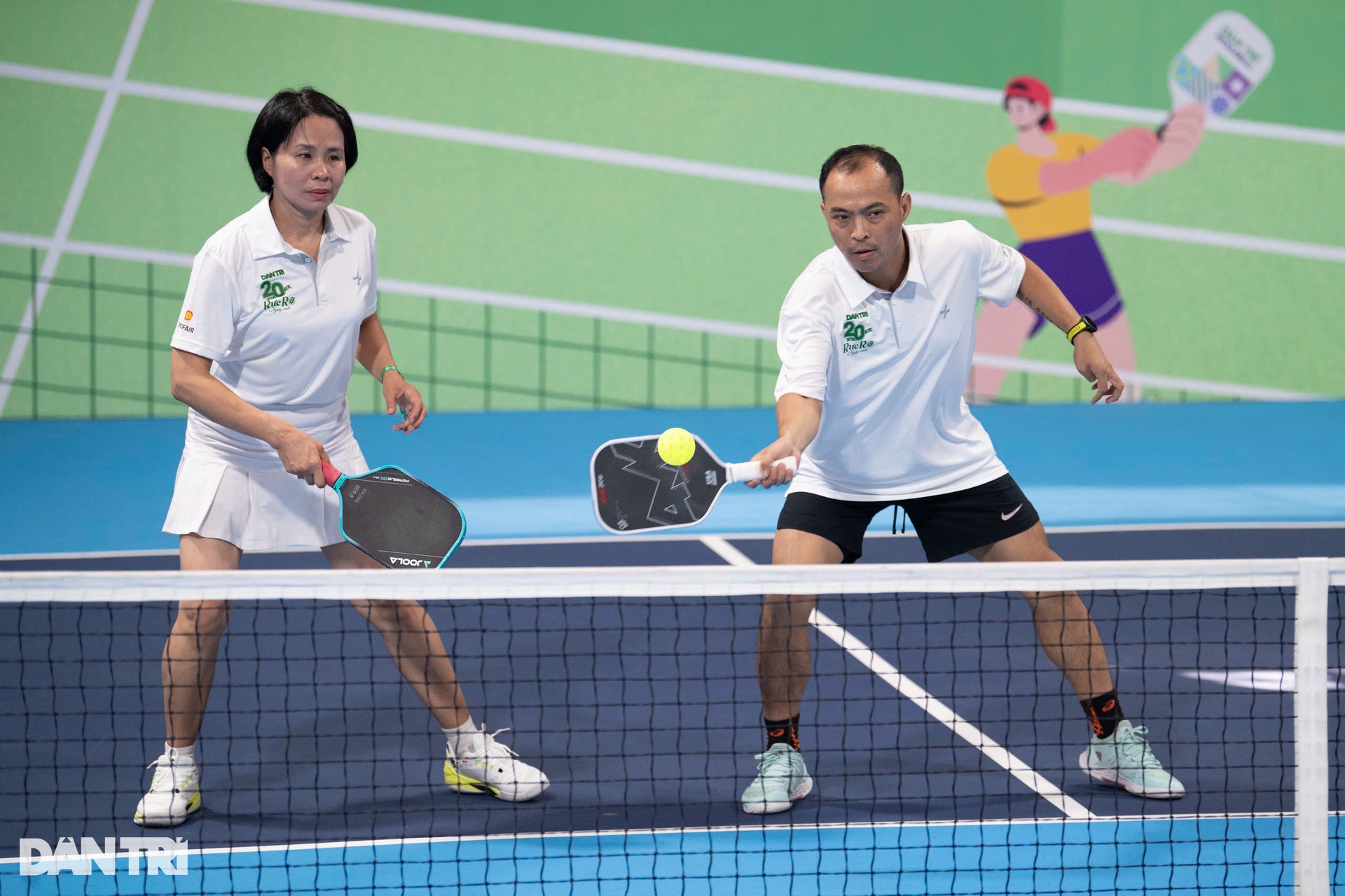 Khởi tranh sôi nổi Giải pickleball Dân trí 20 năm - Rực rỡ ngày mới - 15 Khởi tranh sôi nổi Giải pickleball Dân trí 20 năm - Rực rỡ ngày mới - 15