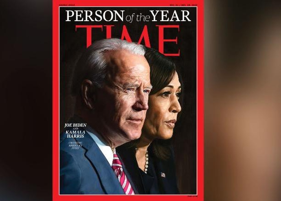 Ông Biden và phó tướng được vinh danh là Nhân vật của năm - 1 Ông Biden và phó tướng được vinh danh là Nhân vật của năm - 1