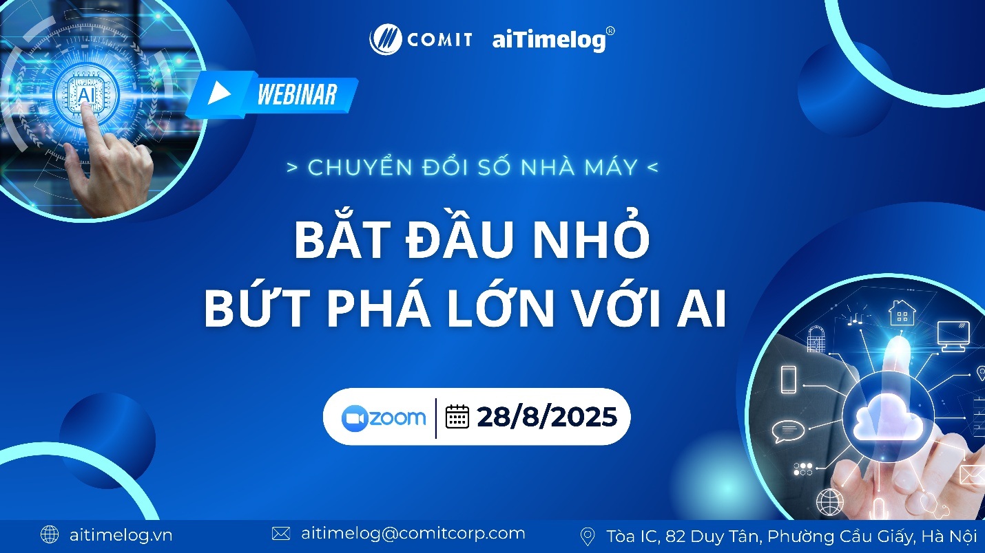 aiTimelog® góp phần chuyển đổi số nhà máy: Bắt đầu nhỏ - Bứt phá lớn với AI - 3