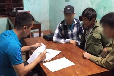 Mật phục, bắt quả tang 2 đối tượng vận chuyển 1 bánh heroin trái phép